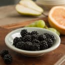 Carlisle 4 1/2 oz Round Melamine Fruit Bowl, Smoke Gray (6401918) thumbnail 5