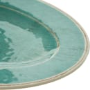 Carlisle 12" x 8" Oval Grove Platter - Melamine, Aqua (6402015) thumbnail 2