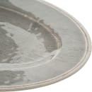 Carlisle 12" x 8" Oval Grove Platter - Melamine, Smoke Gray (6402018) thumbnail 2