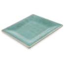 Carlisle 10 1/2" Square Melamine Dinner Plate, Aqua (6402215) thumbnail 4
