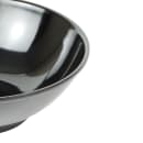 Carlisle 14 oz Round Melamine Salad Bowl, Black (650B03) thumbnail 3