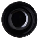 Carlisle 14 oz Round Melamine Salad Bowl, Black (650B03) thumbnail 5