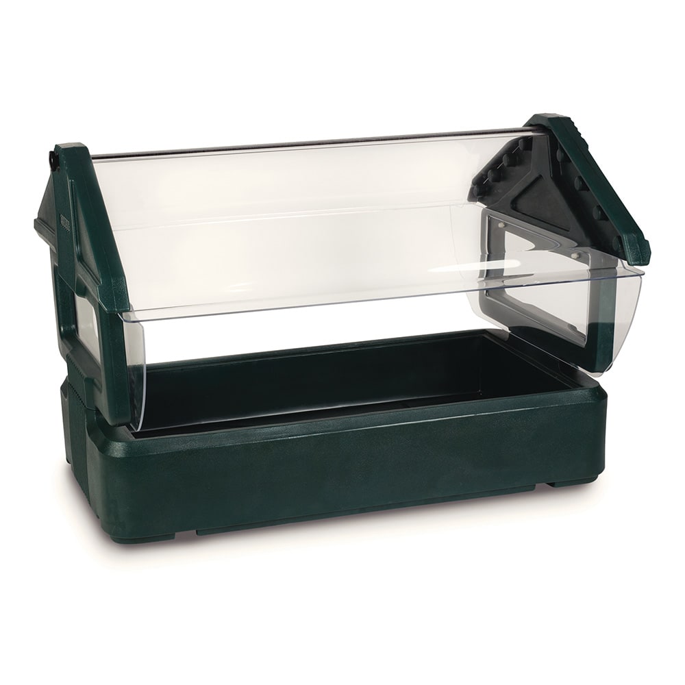 Carlisle 38 7/8" SixStar™ Cold Food Bar - (3) Pan Capacity, Table Top, Forest Green (660008)