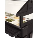 Carlisle 65 1/4" SixStar™ Cold Food Bar - (5) Pan Capacity, Floor Model, Black (660603) thumbnail 3