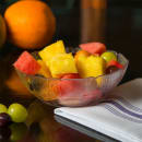 Carlisle 18 oz Round Plastic Salad Bowl, Clear (690407) thumbnail 5