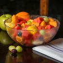 Carlisle 2 2/5 qt Round Plastic Serving Bowl, Clear (690907) thumbnail 5