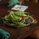 Carlisle 9" Round Plastic Dinner Plate, Clear (695607) thumbnail 5