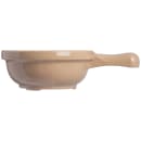 Carlisle 4 5/8" Round Handled Soup Bowl w/ 8 oz Capacity, Plastic, Stone (700619) thumbnail 3