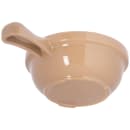 Carlisle 4 5/8" Round Handled Soup Bowl w/ 8 oz Capacity, Plastic, Stone (700619) thumbnail 4