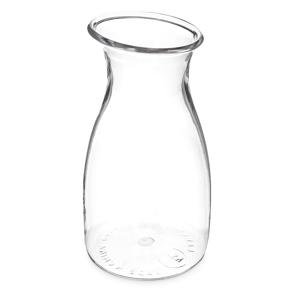 Carlisle 1/4 liter Carafe - Plastic, Clear (7090007)