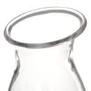 Carlisle 1/4 liter Carafe - Plastic, Clear (7090007) thumbnail 3