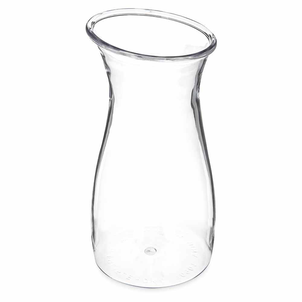 Carlisle 1/2 liter Carafe - Plastic, Clear (7090107)