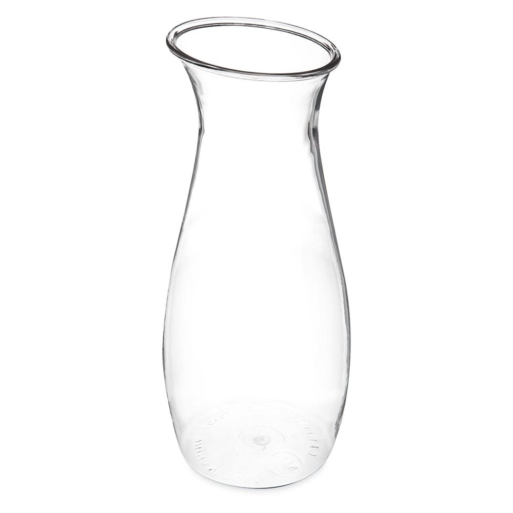 Carlisle 1 liter Carafe - Plastic, Clear (7090207)