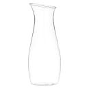 Carlisle 1 liter Carafe - Plastic, Clear (7090207) thumbnail 2