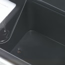 Carlisle 56" Maximizer Portable Bar - 15 gal Ice Bin, Polyethylene, Black (755003) thumbnail 4