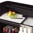 Carlisle 56" Maximizer Portable Bar - 15 gal Ice Bin, Polyethylene, Black (755003) thumbnail 5