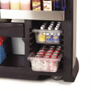 Carlisle 56" Maximizer Portable Bar - 15 gal Ice Bin, Polyethylene, Black (755003) thumbnail 6