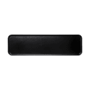 Carlisle Rectangular Display Tray - 30" x 8 1/2", Fiberglass, Ebony (830FMT309) thumbnail 2