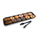 Carlisle Rectangular Display Tray - 30" x 8 1/2", Fiberglass, Ebony (830FMT309) thumbnail 5