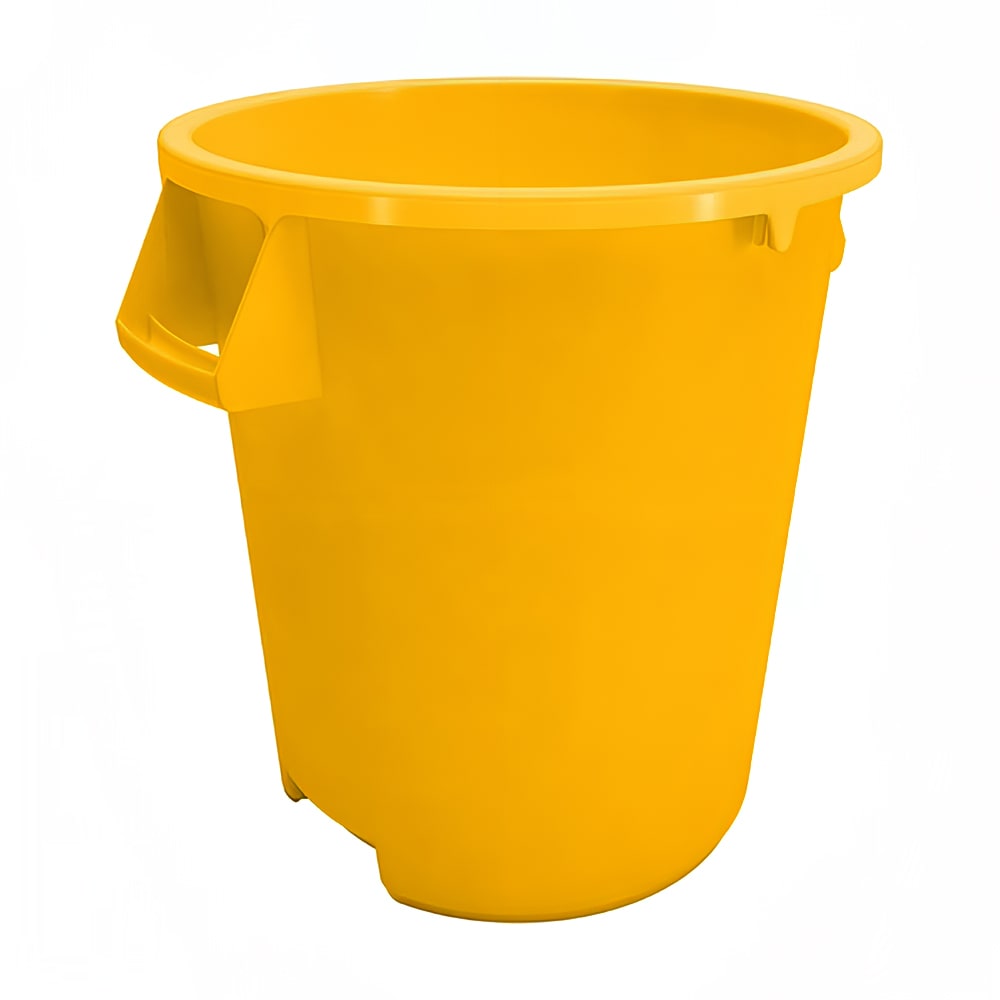 Carlisle 10 gallon Commercial Trash Can - Plastic, Round, Food Rated (84101004)