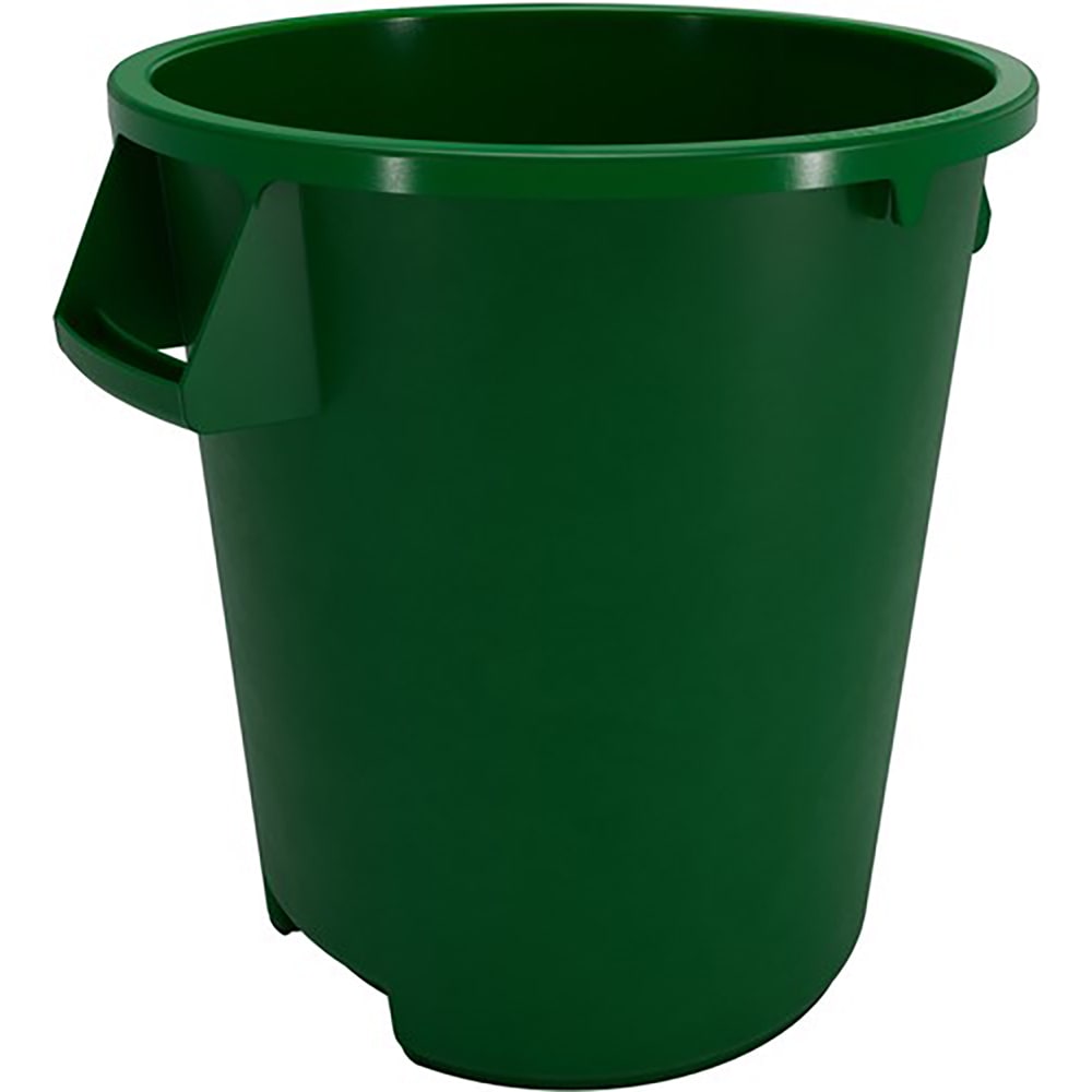 Carlisle 10 gallon Commercial Trash Can - Plastic, Round, Food Rated (84101009)