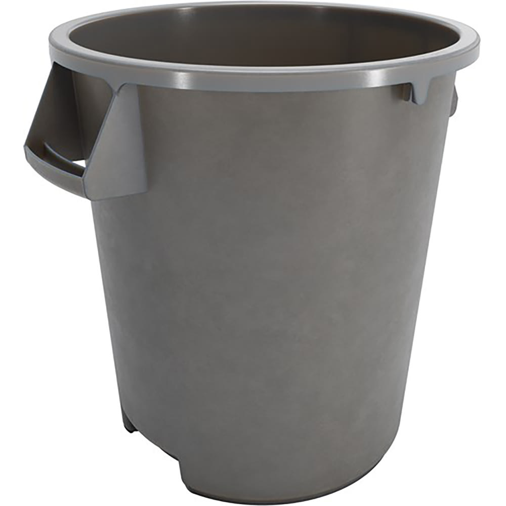 Carlisle 10 gallon Commercial Trash Can - Plastic, Round, Food Rated (84101023)