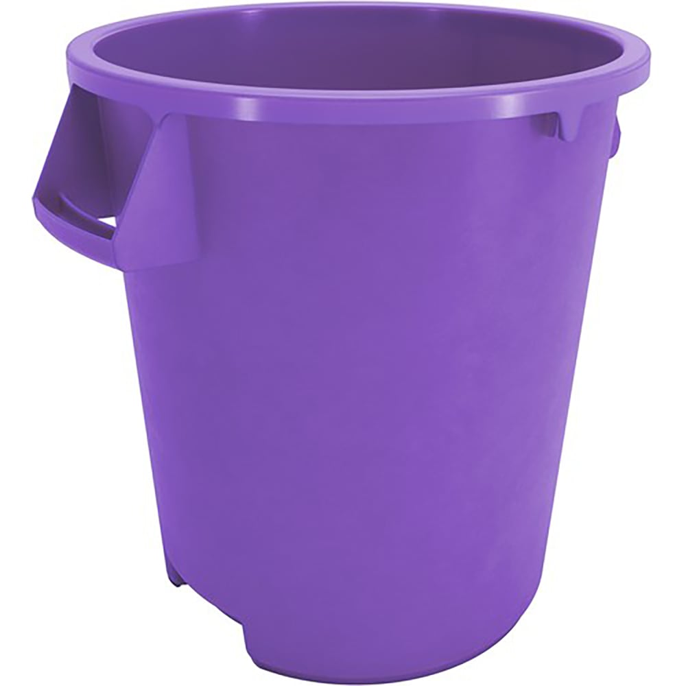 Carlisle 10 gallon Commercial Trash Can - Plastic, Round, Food Rated (84101089)