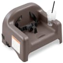 Carlisle Single Height Booster Seat w/ Safety Strap & Cup Holder - Polypropylene, Brown (911401) thumbnail 10