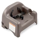 Carlisle Single Height Booster Seat w/ Safety Strap & Cup Holder - Polypropylene, Brown (911401) thumbnail 11