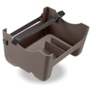 Carlisle Single Height Booster Seat w/ Safety Strap & Cup Holder - Polypropylene, Brown (911401) thumbnail 8