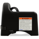 Carlisle Single Height Booster Seat w/ Safety Strap & Cup Holder - Polypropylene, Black (911403) thumbnail 5