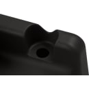 Carlisle Single Height Booster Seat w/ Safety Strap & Cup Holder - Polypropylene, Black (911403) thumbnail 7