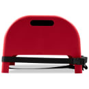 Carlisle Single Height Booster Seat w/ Safety Strap & Cup Holder - Polypropylene, Red (911405) thumbnail 5