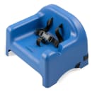 Carlisle Single Height Booster Seat w/ Safety Strap & Cup Holder - Polypropylene, Blue (911414) thumbnail 3