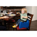 Carlisle Single Height Booster Seat w/ Safety Strap & Cup Holder - Polypropylene, Blue (911414) thumbnail 4