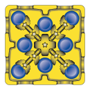 Carlisle 29" Mobile Small Dish Caddy w/ (4) Columns - Plastic, Black (ADS403) thumbnail 4