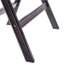 Carlisle Folding Tray Stand - 20" x 18" x 30", (2) Black Straps, Walnut (C3620W11) thumbnail 4