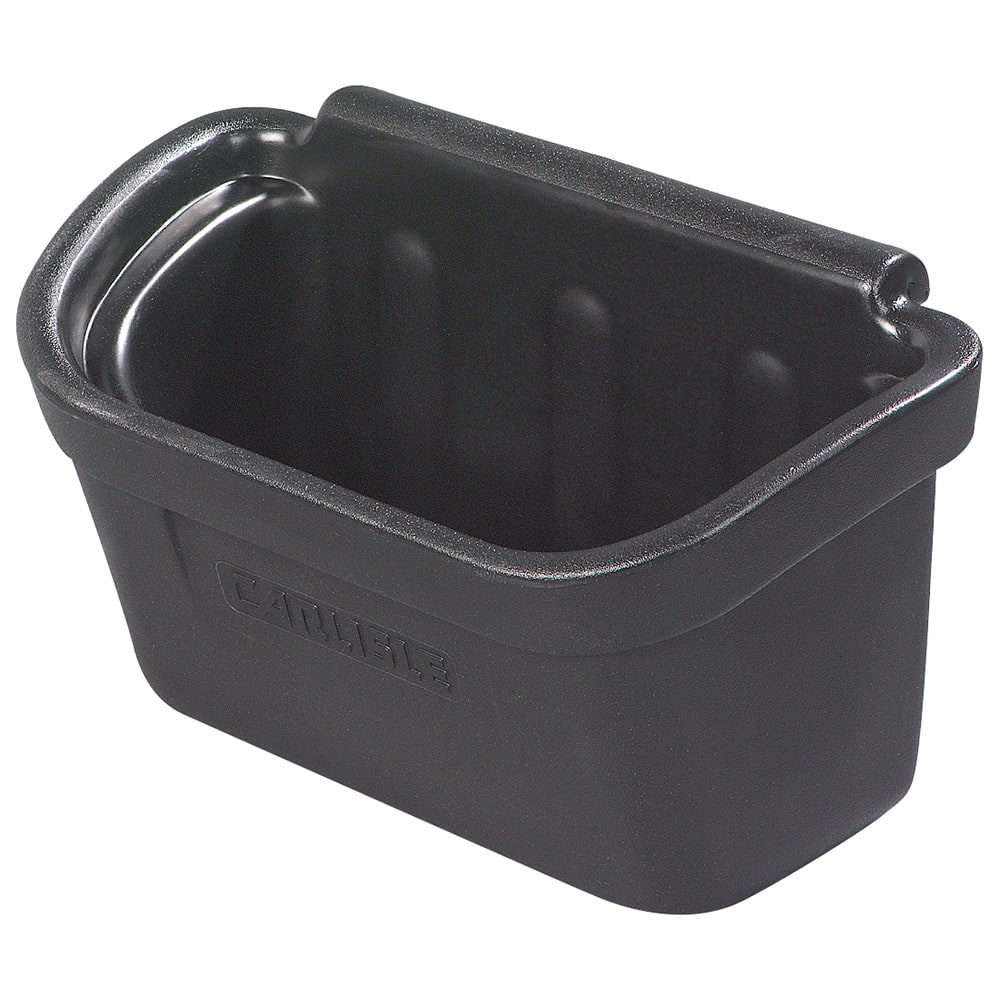 Carlisle Silverware Bin - 11" x 18" x 11", Polycarbonate, Black (CC11SH03)