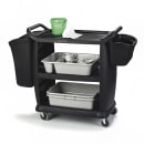 Carlisle Silverware Bin - 11" x 18" x 11", Polycarbonate, Black (CC11SH03) thumbnail 2