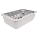 Carlisle Full Size Coldpan - 6" D, Refrigerant Gel Insulated, White (CM104202) thumbnail 3