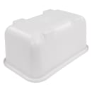 Carlisle Third Size Food Pan Holder - Plastic, White (CM104502) thumbnail 2