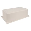 Carlisle Coldmaster Full Size Food Pan - 6"D, White (CM110002) thumbnail 2