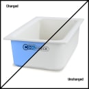 Carlisle Full Size Coldmaster Coolcheck Food Pan, 6" Deep, 15 qt Capacity, White/Blue (CM1100C1402) thumbnail 6