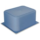 Carlisle Half Size Coldmaster Coolcheck Food Pan, 6" Deep, 6 qt Capacity, White/Blue (CM1101C1402) thumbnail 3
