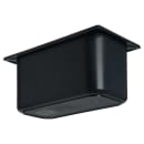 Carlisle Third Size Food Pan - Plastic, Black (CM110203) thumbnail 2