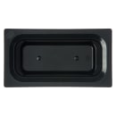 Carlisle Third Size Food Pan - Plastic, Black (CM110203) thumbnail 3