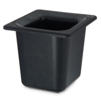 Carlisle Third Size Food Pan - Plastic, Black (CM110203) thumbnail 6