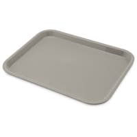 Carlisle Plastic Cafeteria Tray - 13 4/5"L x 10 3/4"W, Blue (CT101414) thumbnail 6