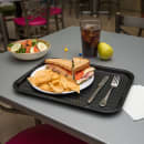 Carlisle Plastic Cafeteria Tray - 16 3/10" L x 12"W, Black (CT121603) thumbnail 5