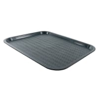 Carlisle Plastic Cafeteria Tray - 16 3/10" L x 12"W, Black (CT121603) thumbnail 7